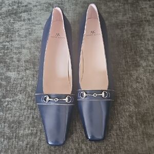 Anne Klein Women's Dark Blue Flats